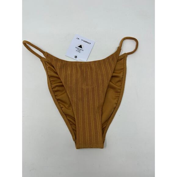 O'Neill Mizi Metallic Rib Redondo Bikini Bottom NWT Small - Picture 2 of 7
